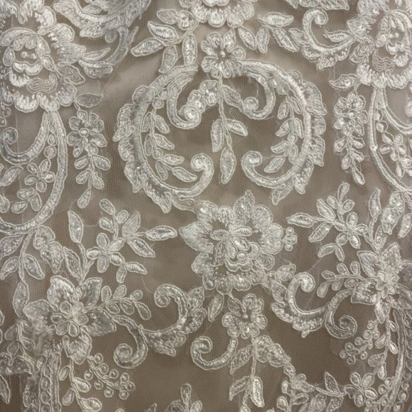 Mori Lee Size 20 Sample Gown Fit & Flare - Picture 6 of 8